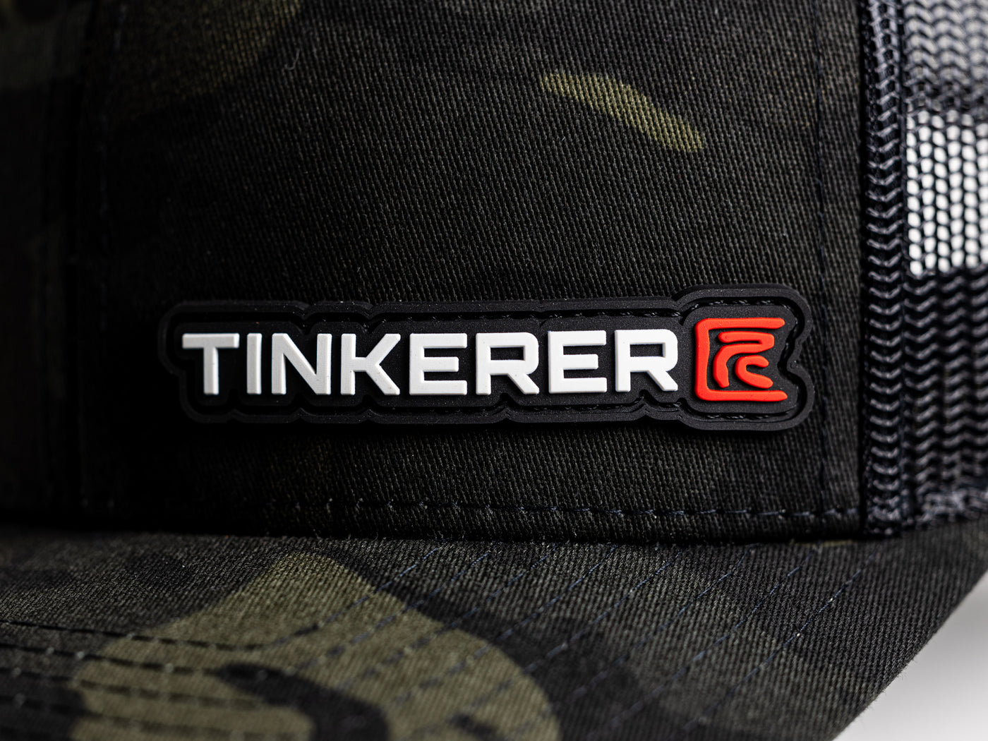 TINKERER Rubber Patch Hat - Multicam Black