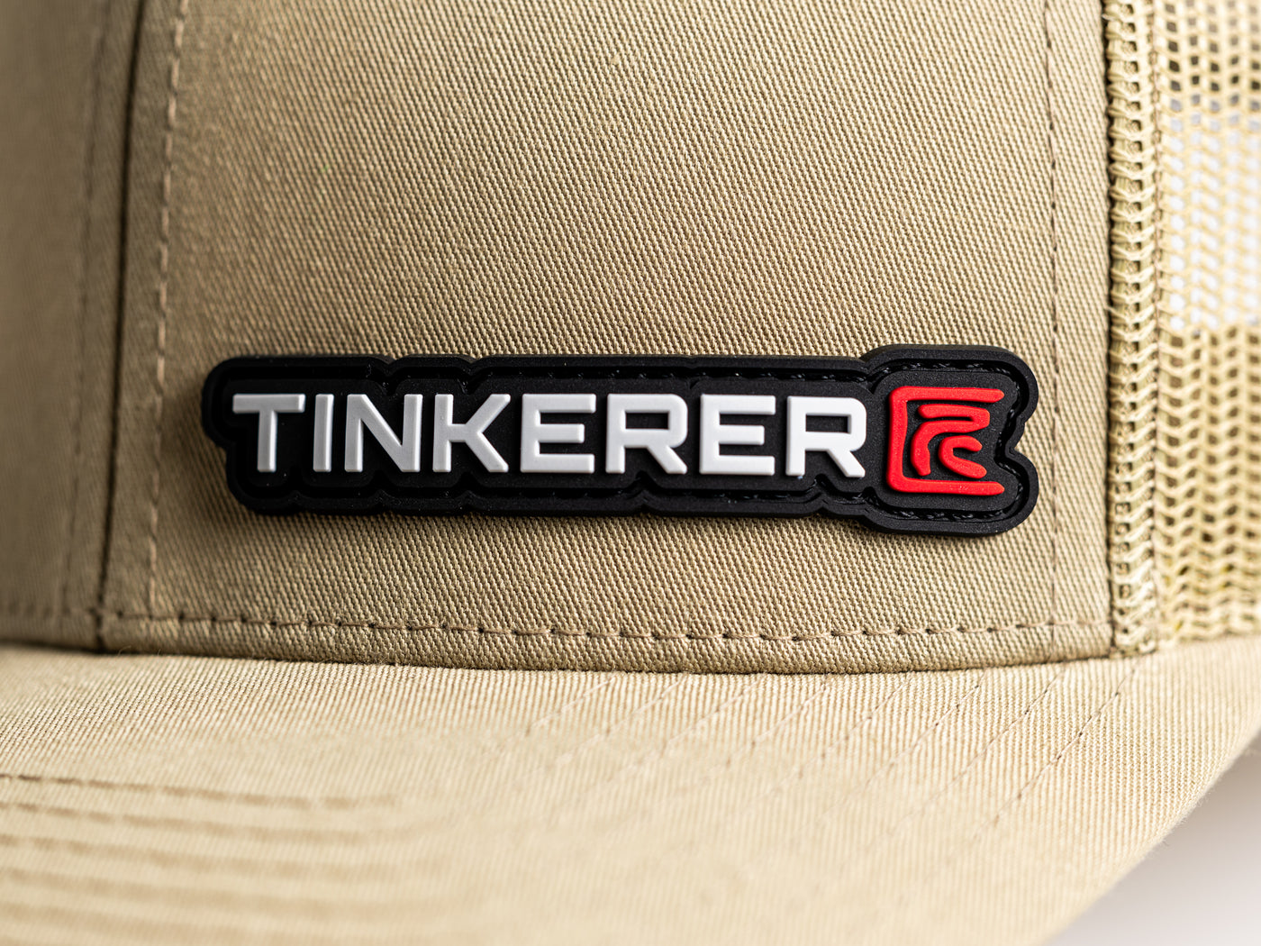 TINKERER Rubber Patch Hat - Khaki