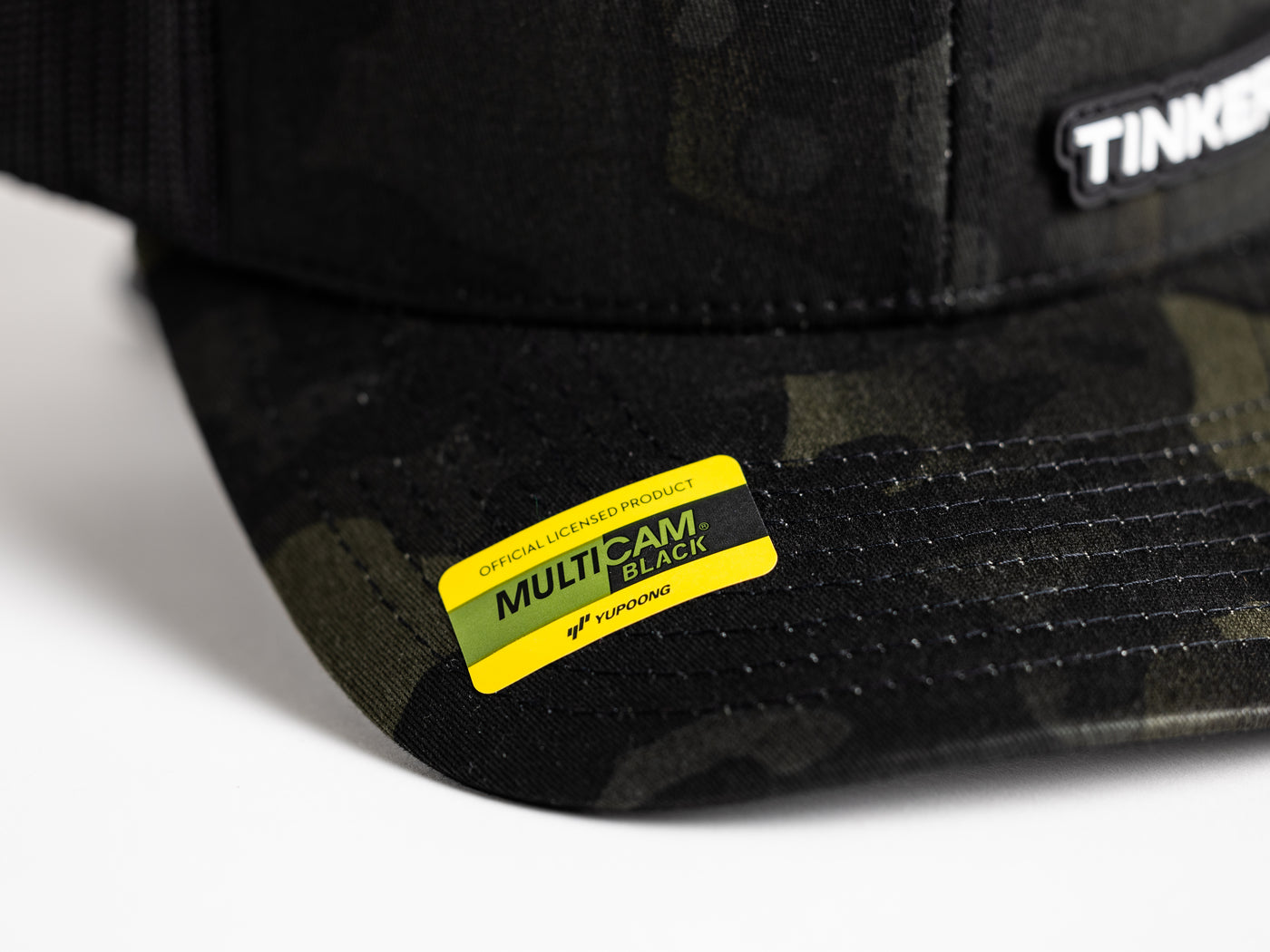 TINKERER Rubber Patch Hat - Multicam Black