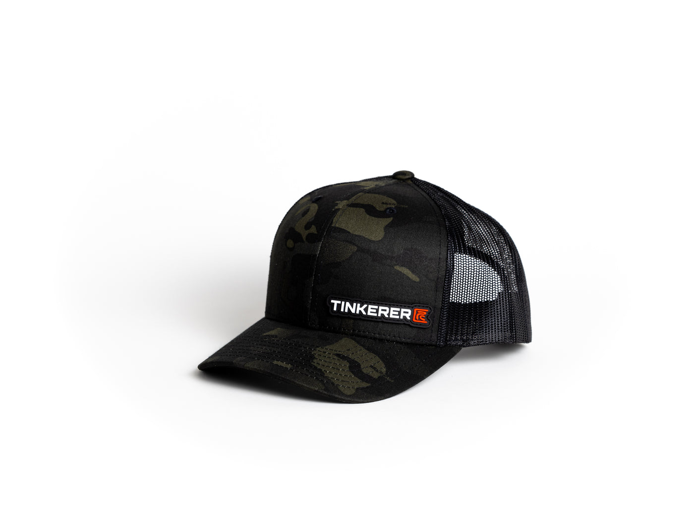 TINKERER Rubber Patch Hat - Multicam Black