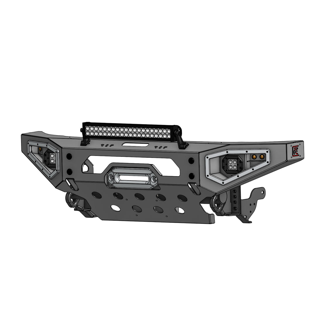 FJ Cruiser Front Bumper - No Hoop – Tinkerer Design Studio